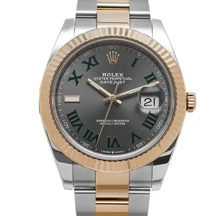 Prestigious Jewelrys Gold & Steel Stainless Datejust Rolex 126331 0609